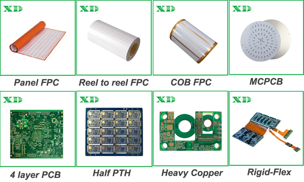 High Frequency 1.6mm Immersion Gold Printed Circuit Boards for Automotive